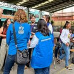 Personas extranjeras en Chile.