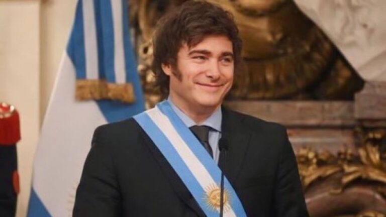 Javier Milei, presidente de Argentina.